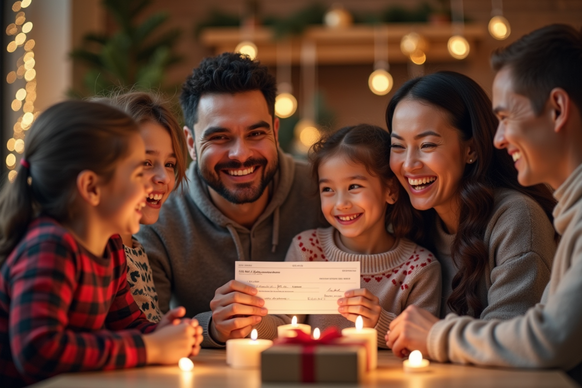 Bénéficiaires du chèque de Noël : critères d’éligibilité et modalités