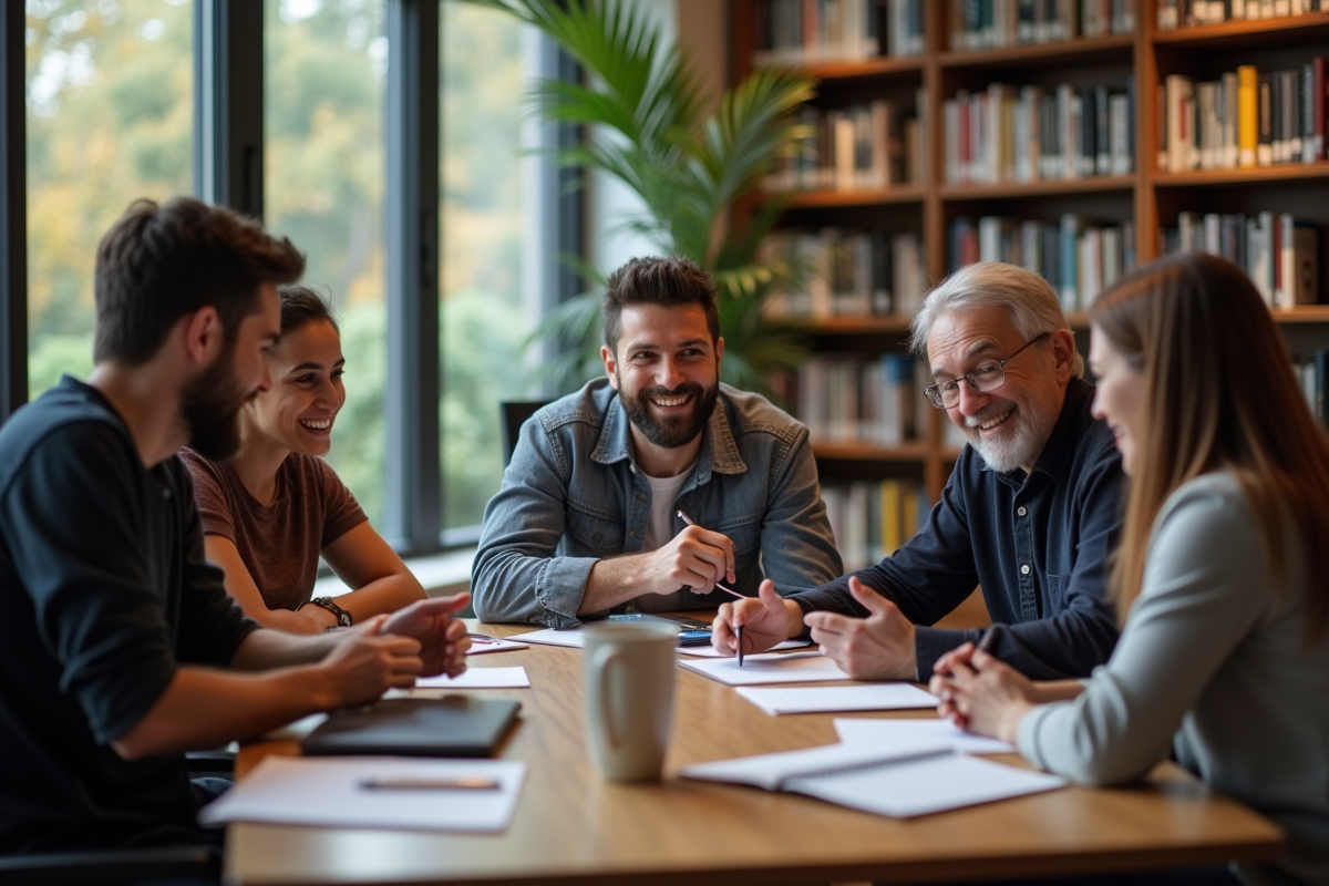 intergénérationnel communauté